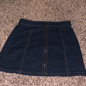 Denim skirt